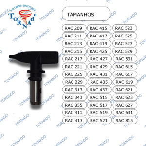2.Bico Airless RAC