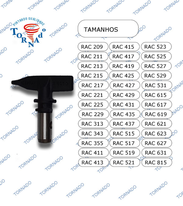 2.Bico Airless RAC