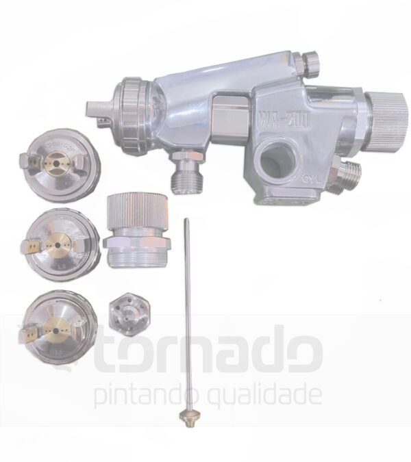 Pistola Automatica WA-200 Carbide para Produtos Abrasivos