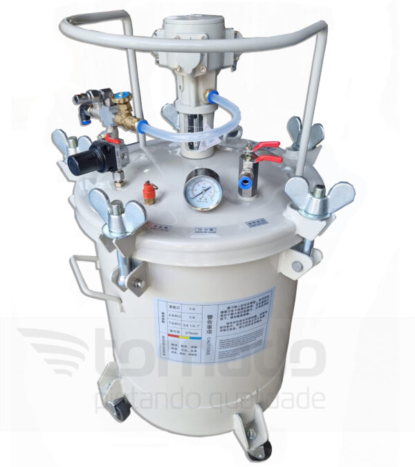 Tanque de Pressão com Agitador Pneumático 20 L
