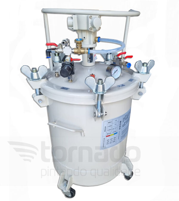 Tanque de Pressão com Agitador Pneumático 30 L