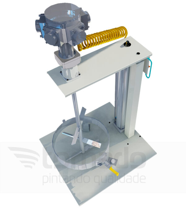 Agitador Com Elevador 1HP 10:1 Redutor 40LT RB-LA