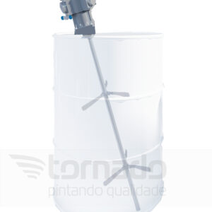 Agitador Pneumático 1/4HP na Diagonal Com Fixação de Rosca
