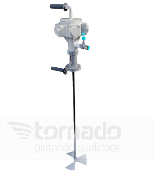 Agitador Pneumático Manual 2HP sem redução 200mm