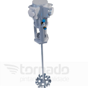 Agitador Pneumático Com Haste e Hélice RB-2A