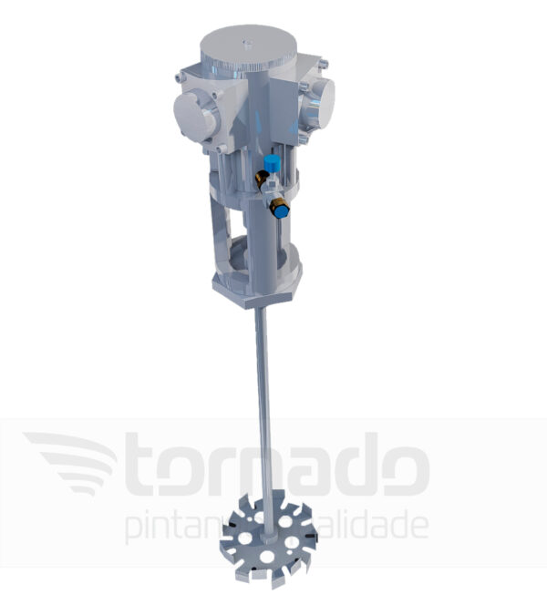 Agitador Pneumático Com Haste e Hélice RB-2A
